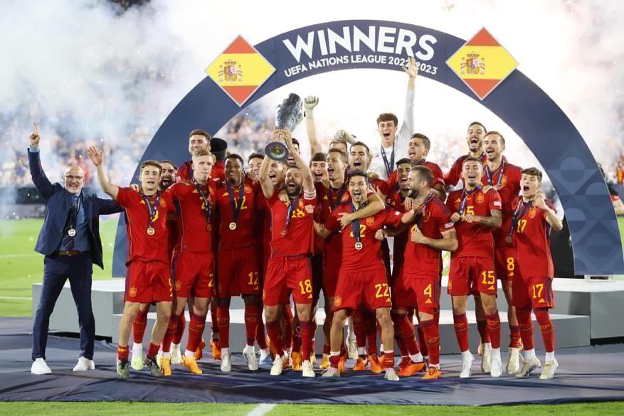 Spain beat Croatia on penalties to win Nations League