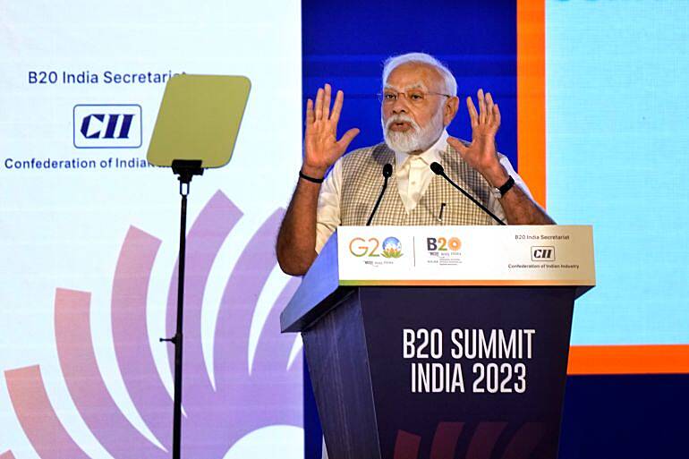 India’s Prime Minister, Narendra Modi pushes full G20 membership for African Union, touts India as supply chain solution