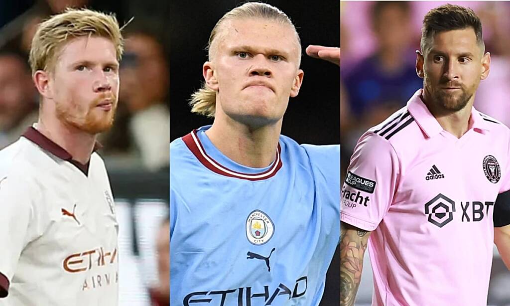 2022/23 UEFA Men’s Player of the Year award: De Bruyne, Erling Haaland, Lionel Messi nominated