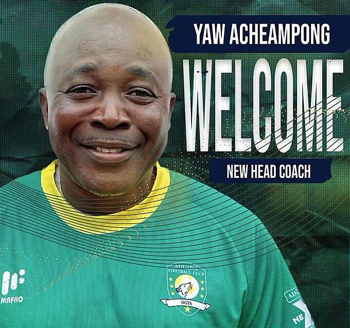 Aduana Stars: Yaw Acheampong appointed new head coach