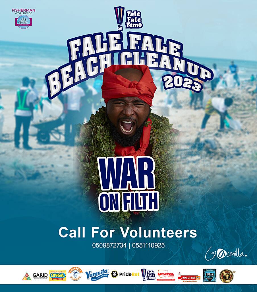 Fale Fale Beach Clean Up 2023: Gasmilla declares “War on Filth” for a cleaner coastline