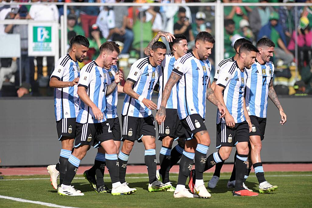 World Cup Q’: Argentina without Messi thump Bolivia as Brazil record late victory