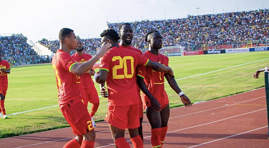 2023 AFCON Q’: Stunning free kick by Mohammed Kudus sets Ghana apart from CAR in Kumasi