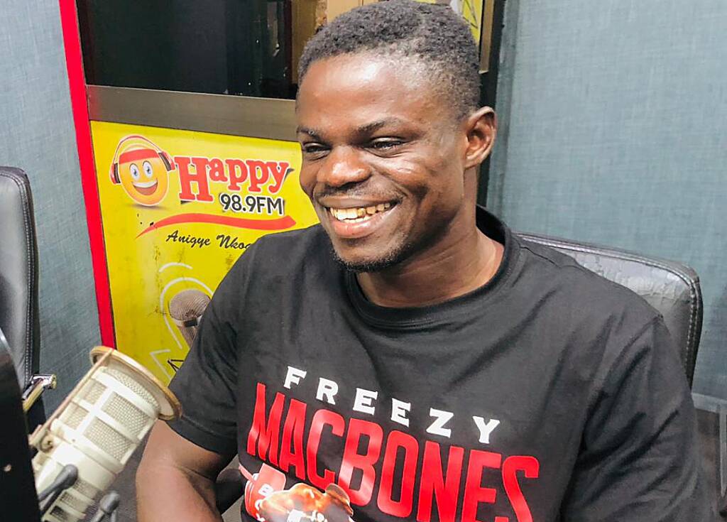 From selling shoes in Kejetia to the ring; Ghanaian Boxer Freezy Macbones tells his story