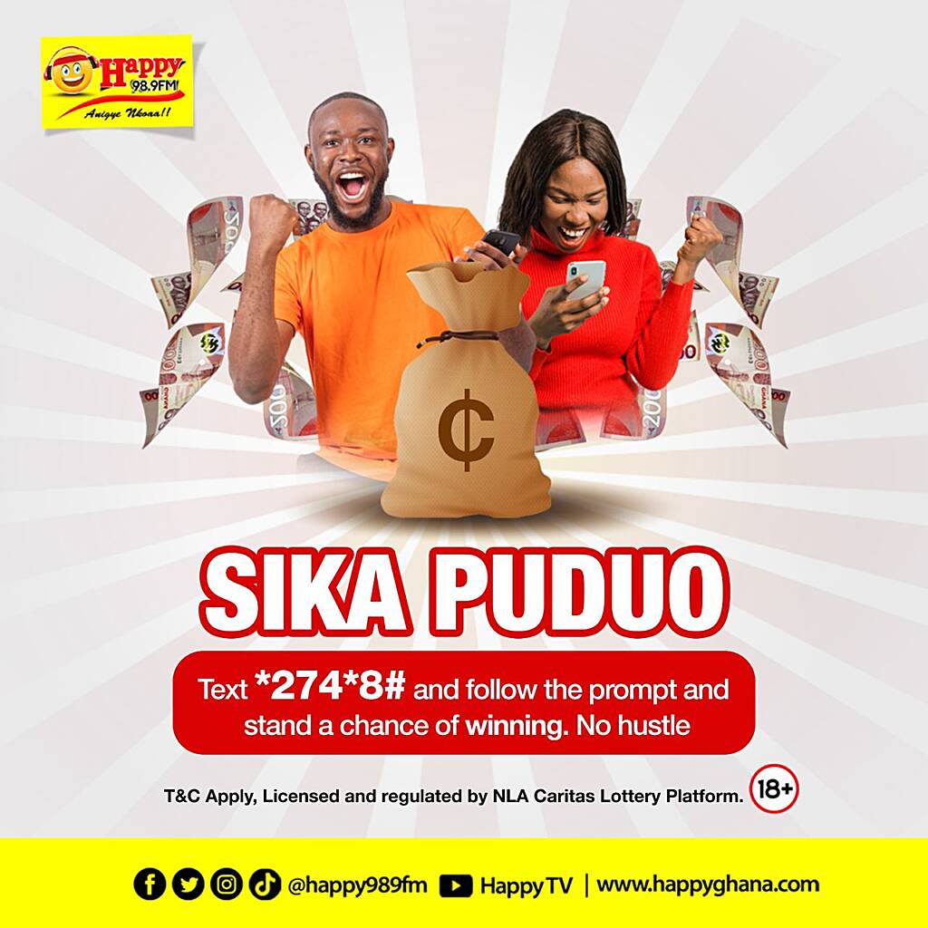 Happy FM rewards loyal listeners in exciting Sika Puduo draw