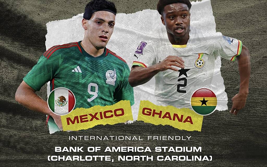 Match Preview: Ghana aims to break winless streak against Mexico in friendly clash