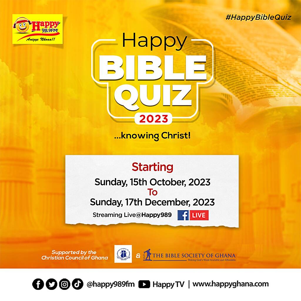 Happy Bible Quiz: Three tie in latest episode, pushes eviction to next round