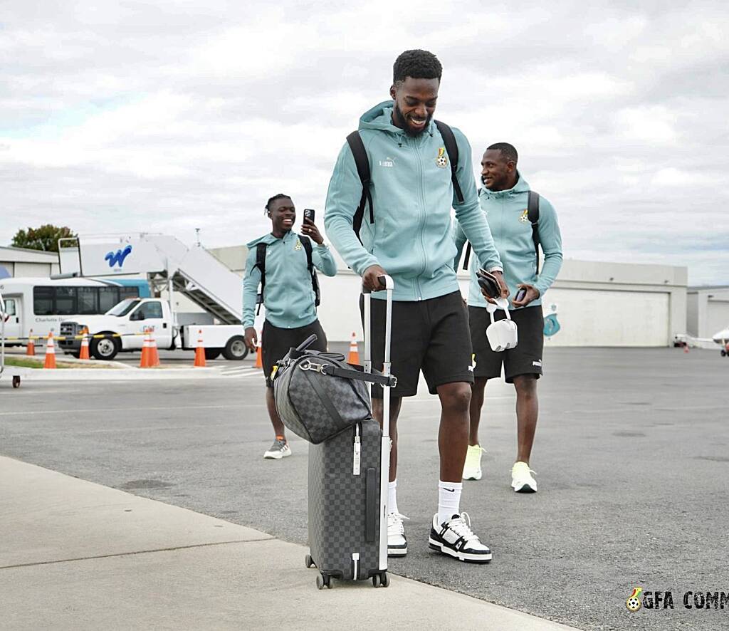 Ghana’s Black Stars land in Tennessee for USA friendly