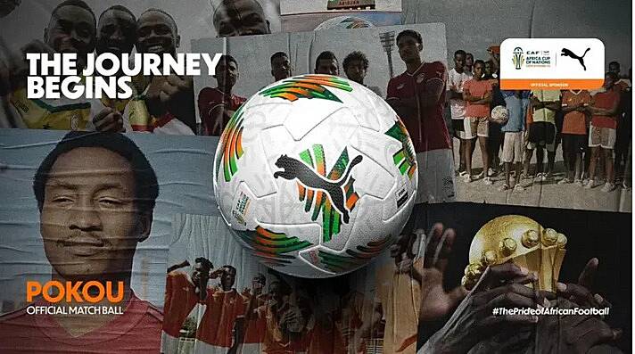 The 2023 Africa Cup of Nations unveils official match ball “POKOU” in tribute to Ivorian legend