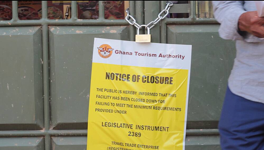 GTA clamps down unregistered and unlicensed tourism facilities in Accra