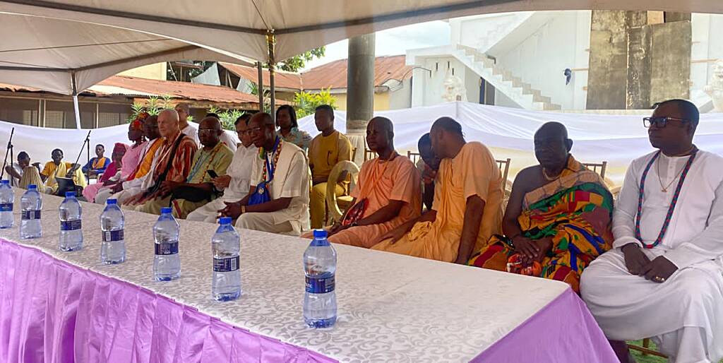 ISKCON celebrates 25th anniversary, charges Ghanaian youth to uphold good moral values