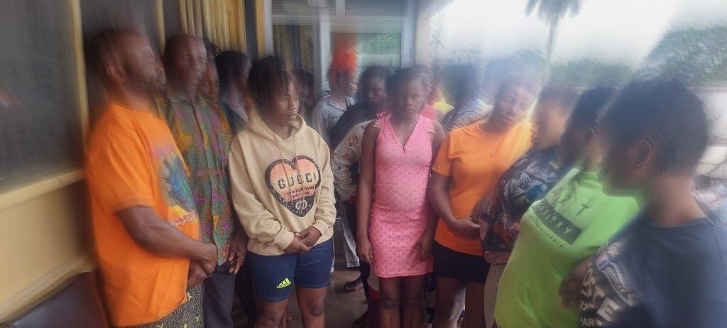 GIS arrests 31 alleged prostitutes and human traffickers in Western Region operation