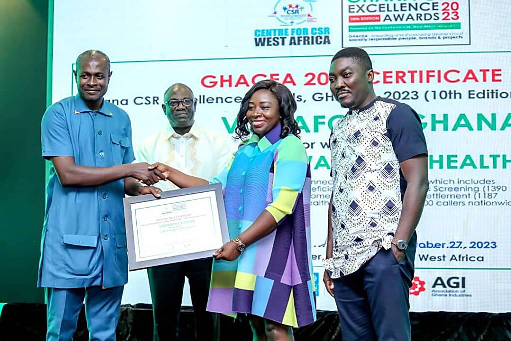 Vodafone Ghana Foundation celebrates double victory at 2023 Ghana CSR Excellence Awards