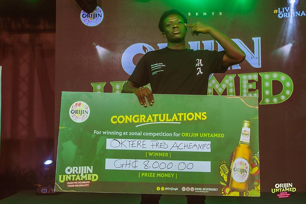 Jay Wilder crowned Winner at Orijin Untamed Middle Zone auditions