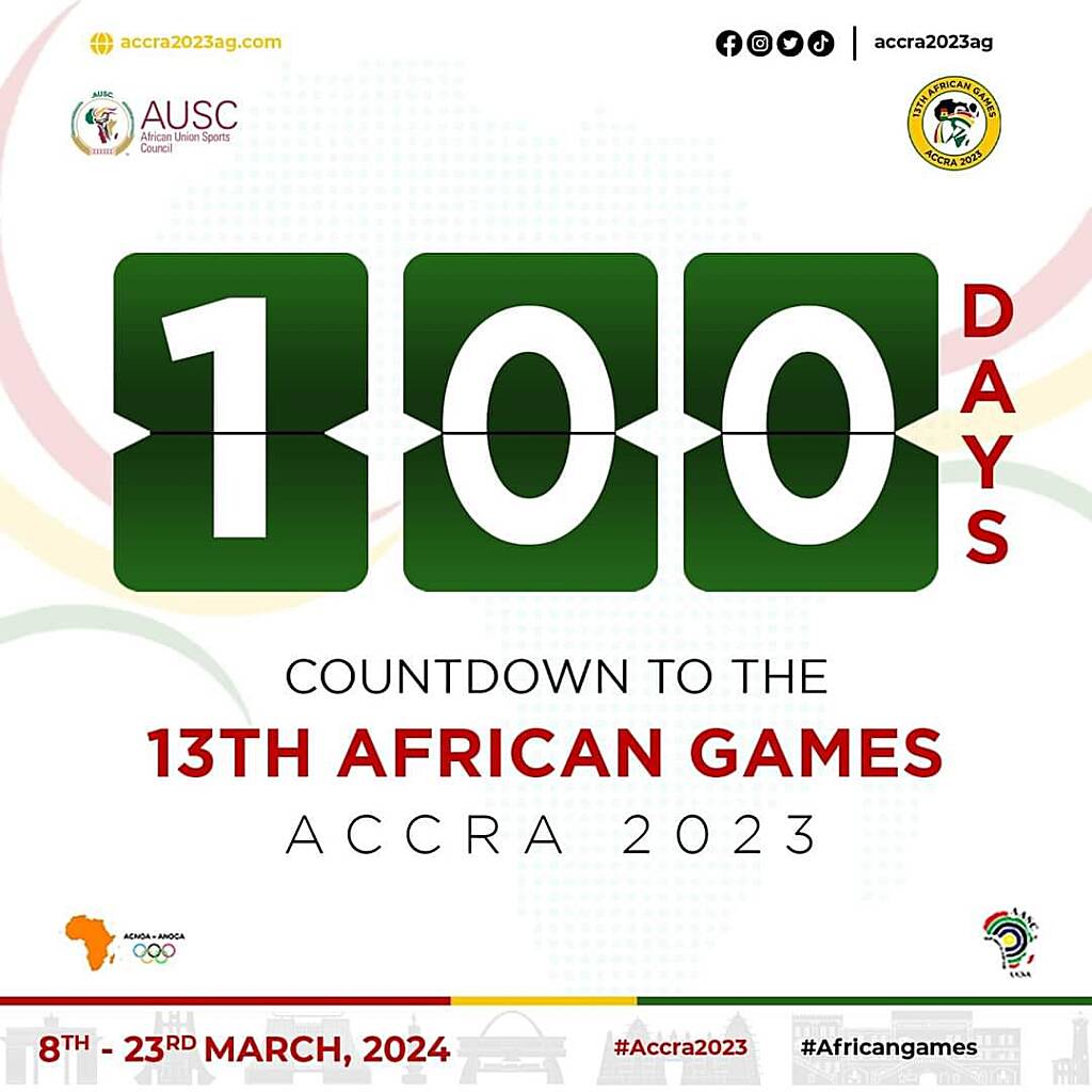 100-Day countdown to 13th African Games officially begin