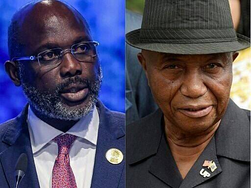 Liberians on edge as presidential run-off results between George Weah v Joseph Boakai will be announced today