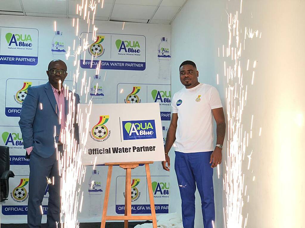 Aqua Blue and Ghana Football Association seal year-long partnership