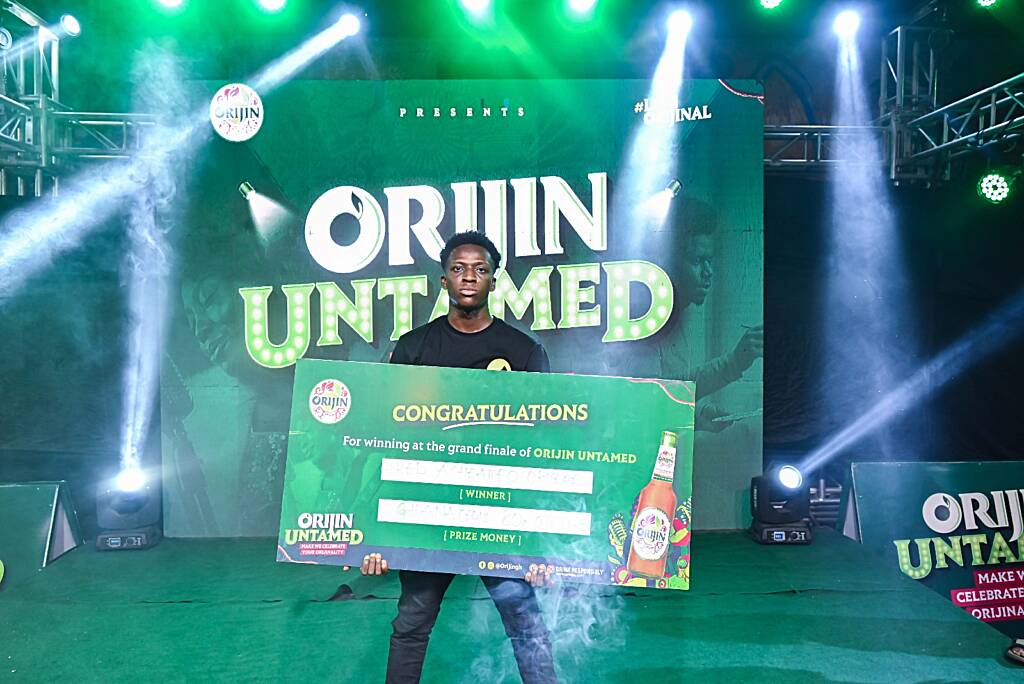 Jay Wilder wins first edition of Orjin Untamed competition, walks home with GHS80,000