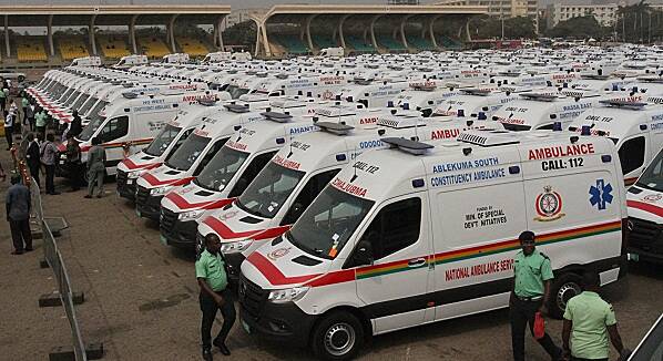 Crisis in Ghana’s emergency response as 91 Out of 307 ambulances imported in 2020 breakdown