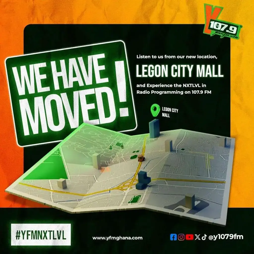 YFM Moves to Legon City Mall!