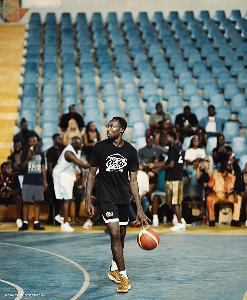 ABL MVP James Amotoe steals the show at Who’s Got Game sport foundation’s celebrity classic basketball game