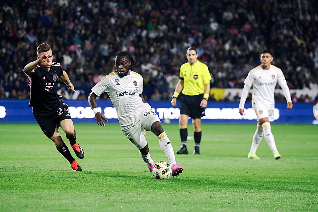 Joseph Painstil makes LA Galaxy debut as Messi rescues point for Inter Miami with late equalizer