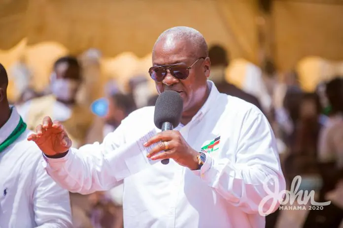 Mahama urges EC to rectify voter register issues for a peaceful, fair elections