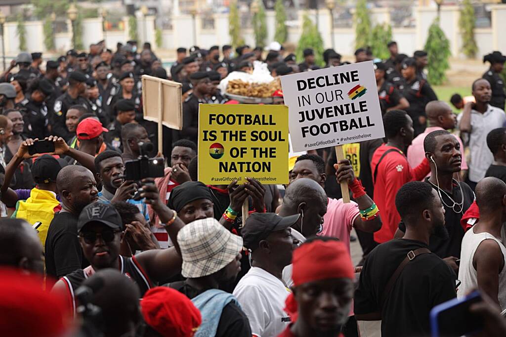 #SaveGhanaFootball demonstration in Kumasi put on hold