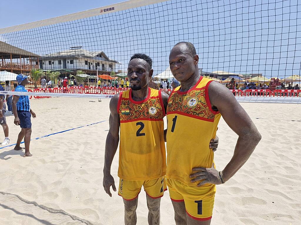 2023 African Games: Ghana beat Algeria 2-1 to qualify for Men’s Beach Volley Ball quarter finals