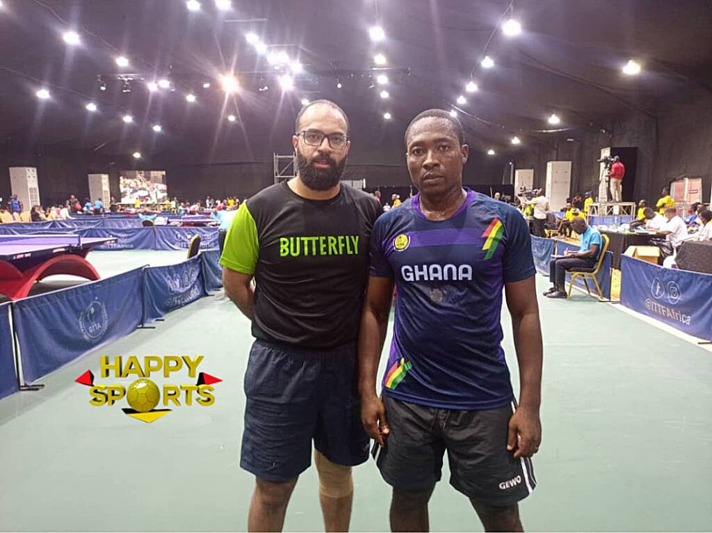 African Games 2023: Bernard Joe Sam eliminated from Men’s Singles Table Tennis