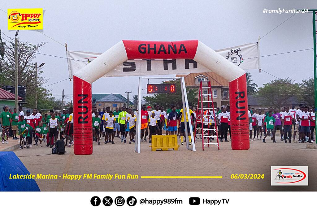 Happy FM /Lakeside hosts 14th edition of the family Fun Run