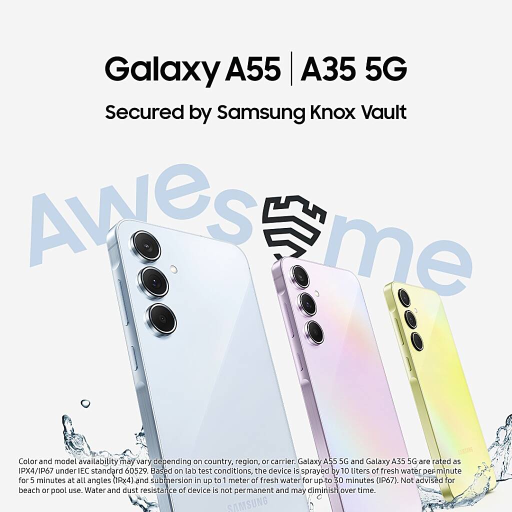 Samsung Galaxy A55 5G and Galaxy A35 5G: Awesome Innovations and Security Engineered for Everyone