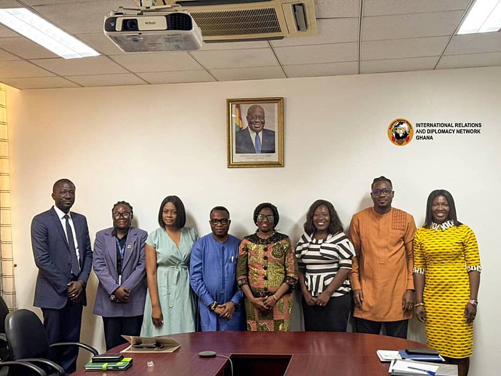 IRDN visits Ministry of Foreign Affairs