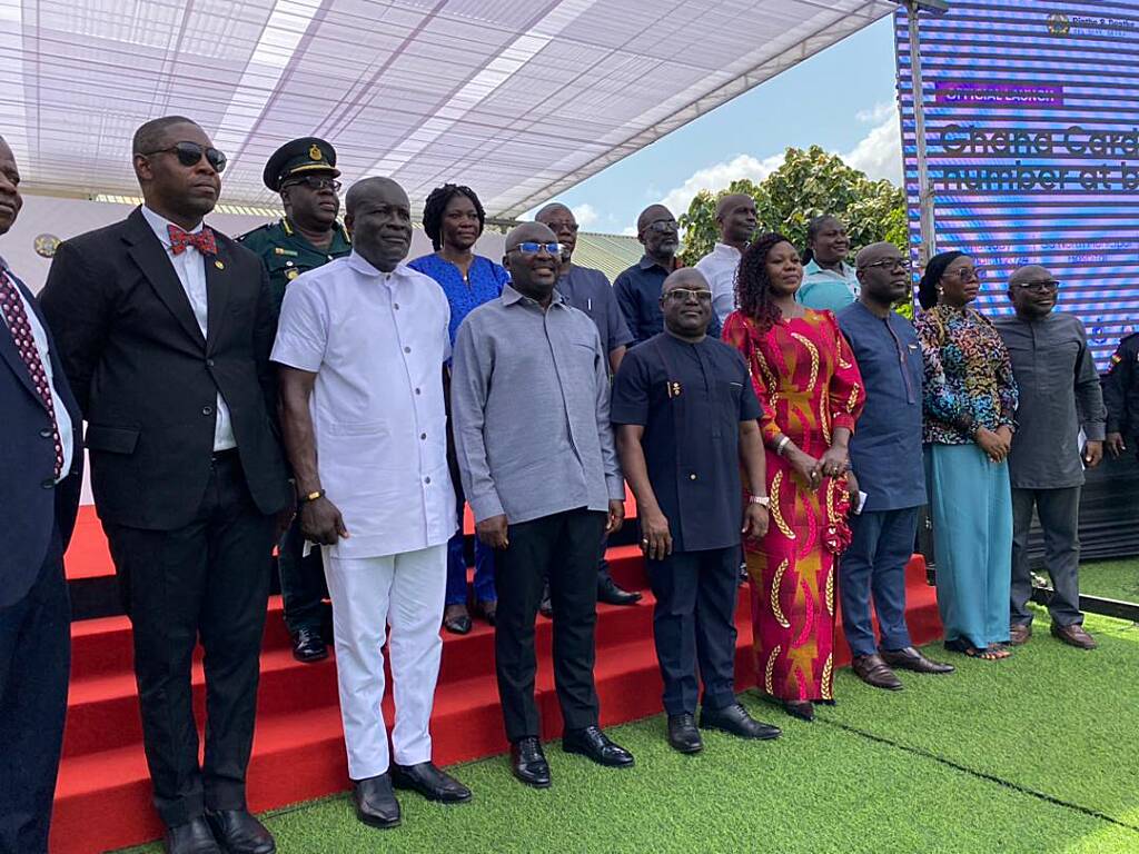 Vice Prez. Mahamudu Bawumia officially launches ‘Ghana Card Number at Birth’