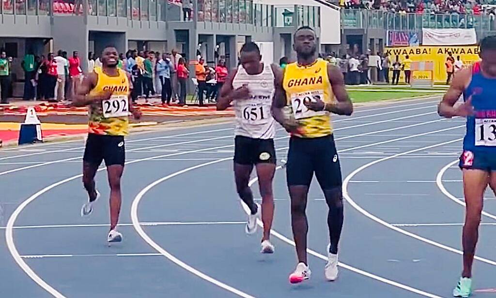 2023 African Games: Joe Paul and Ibrahim Fuseini qualify to 200 metre final