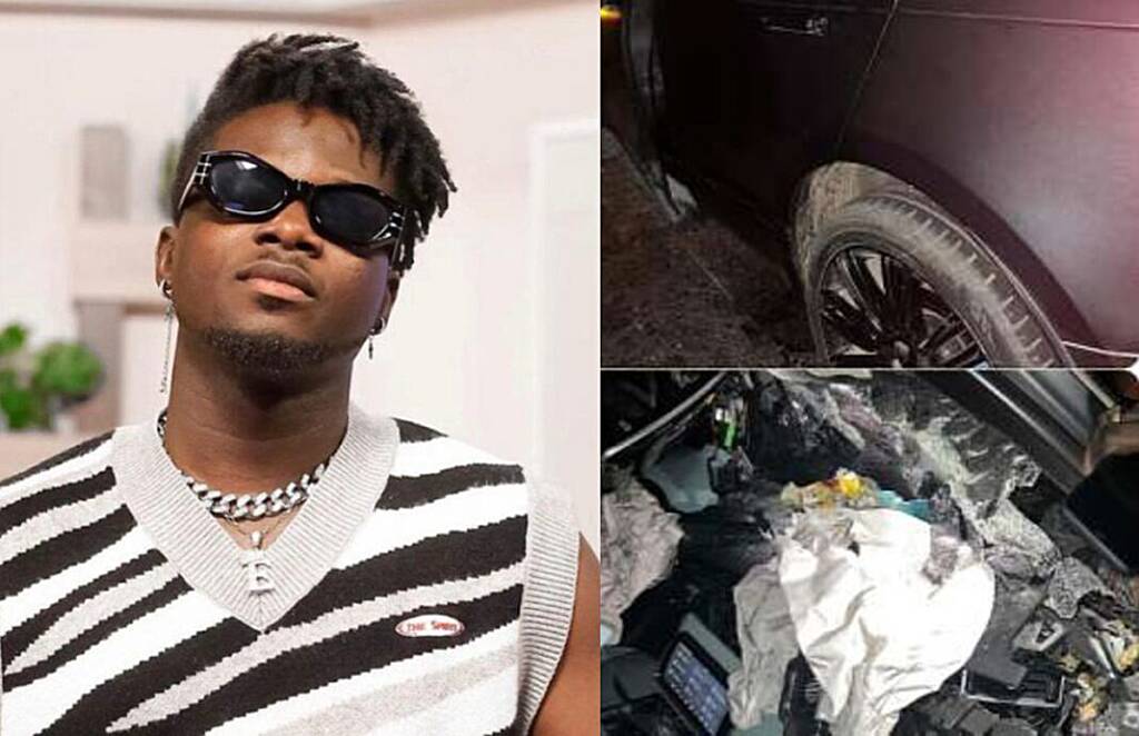 Kuami Eugene sustains injuries following collision with tipper truck on N1 highway