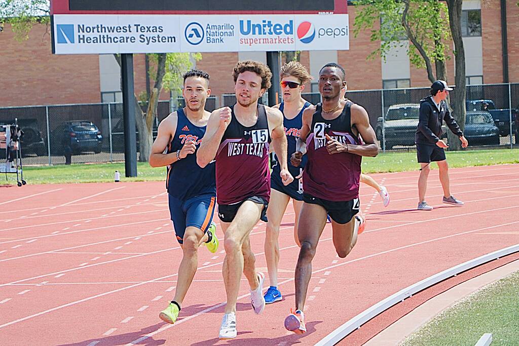 Ghanaian Athlete Aziz Mohammed makes history at West Texas A&M Meet