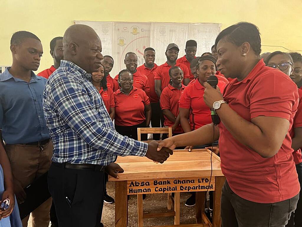 Absa Bank supports Akropong School for the Blind