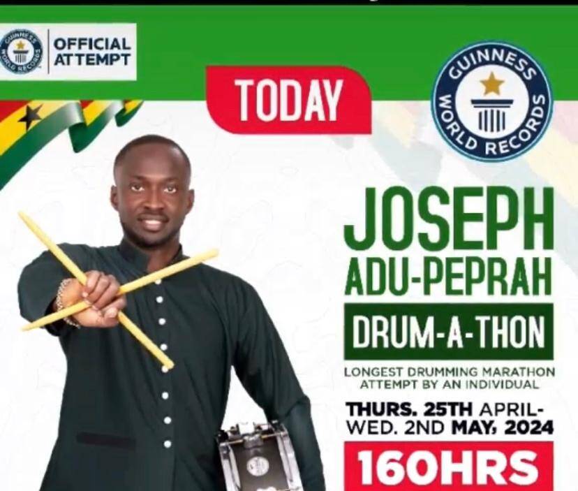 Drumathon: Joseph Adu-Peprah shares experience