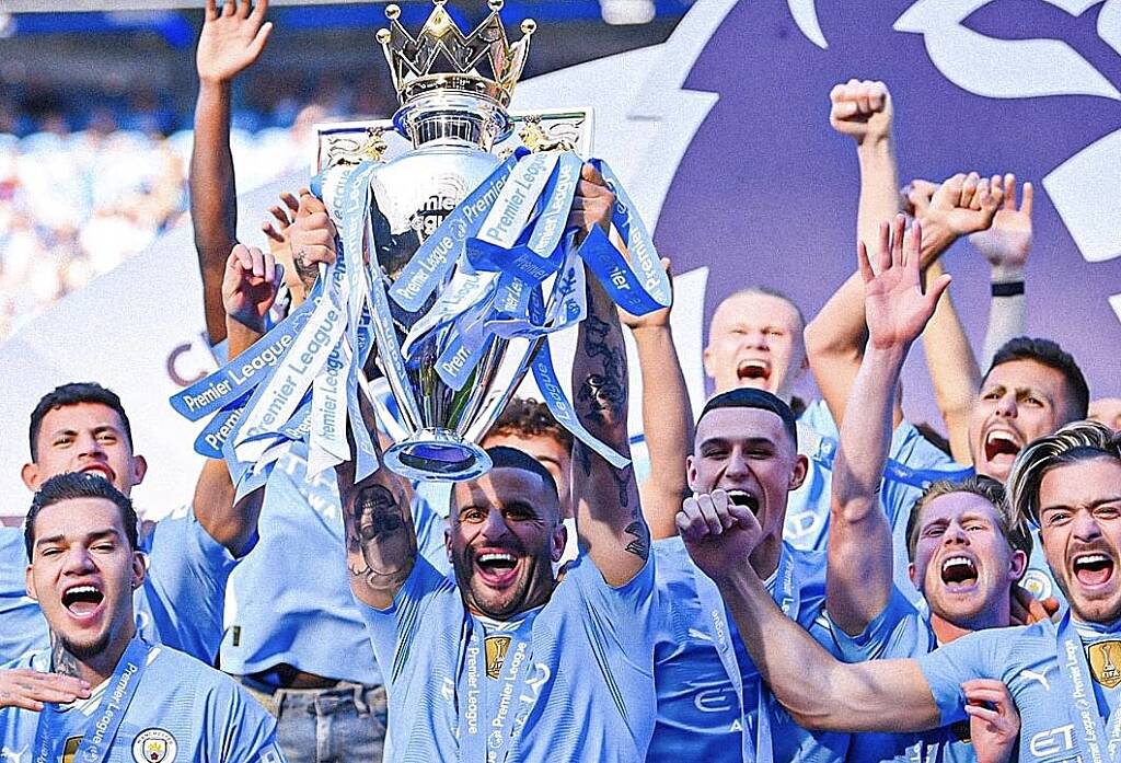 Manchester City clinch English Premier League title for fourth consecutive season