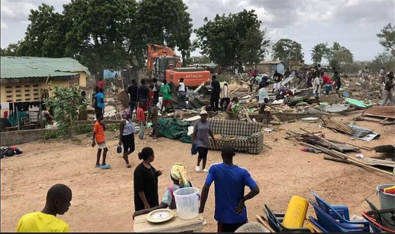 Liberian refugees repatriated after Buduburam Camp demolition