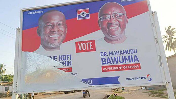 C/R: NPP Constituency executives accuse NDC of ripping off Eugene Arhin Posters