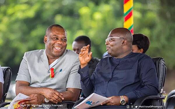 Dr. Bawumia nominates Dr. Matthew Opoku Prempeh as Running Mate for 2024 elections