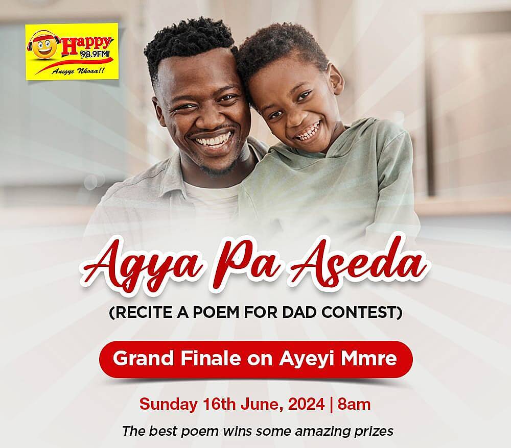 Happy FM Celebrates Father's Day with Poetry Competition - Happy Ghana