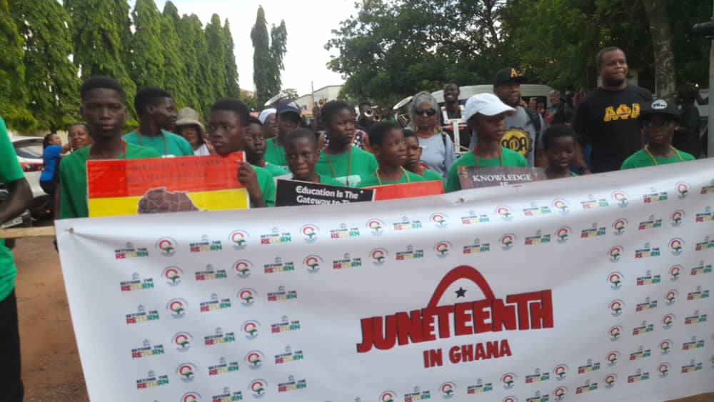 Ghana Hosts Juneteenth Parade at West African Music Festival