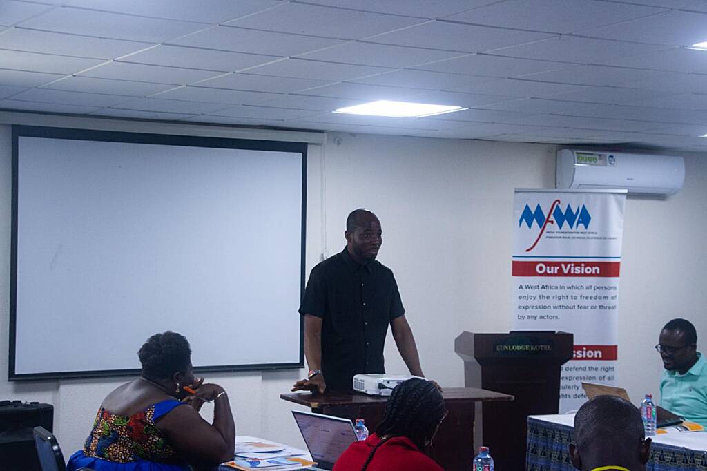 The Media Foundation for West Africa holds workshop to promote peace and objective reporting in Ghana.