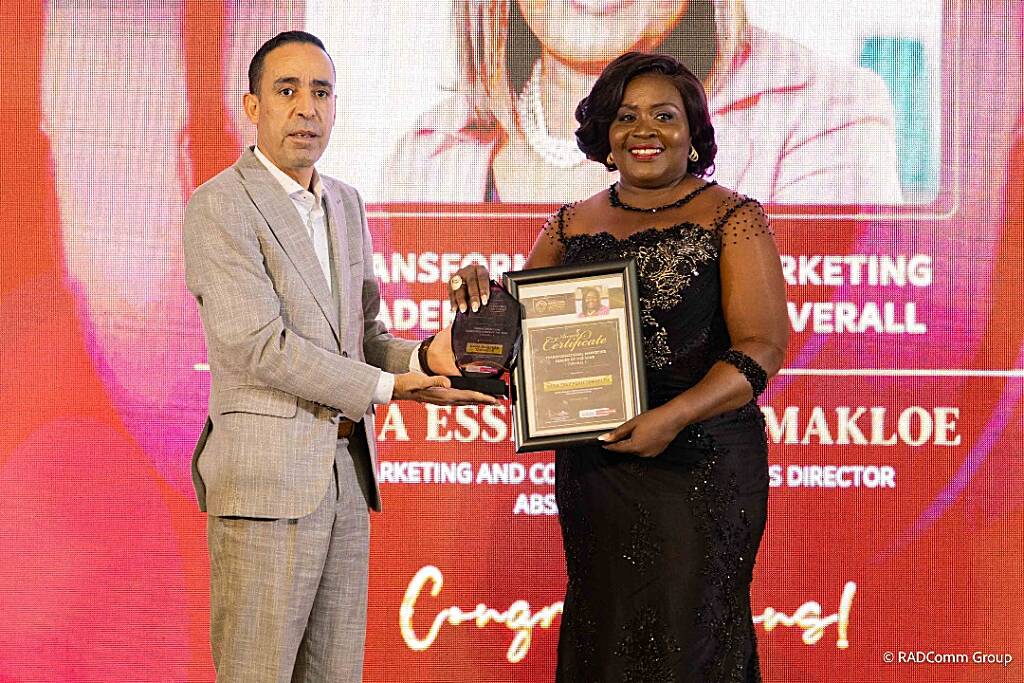 Absa Bank Ghana Marketing and Corporate Affairs Director Earns Top Honors at Premier Marketing Leadership Awards 2024