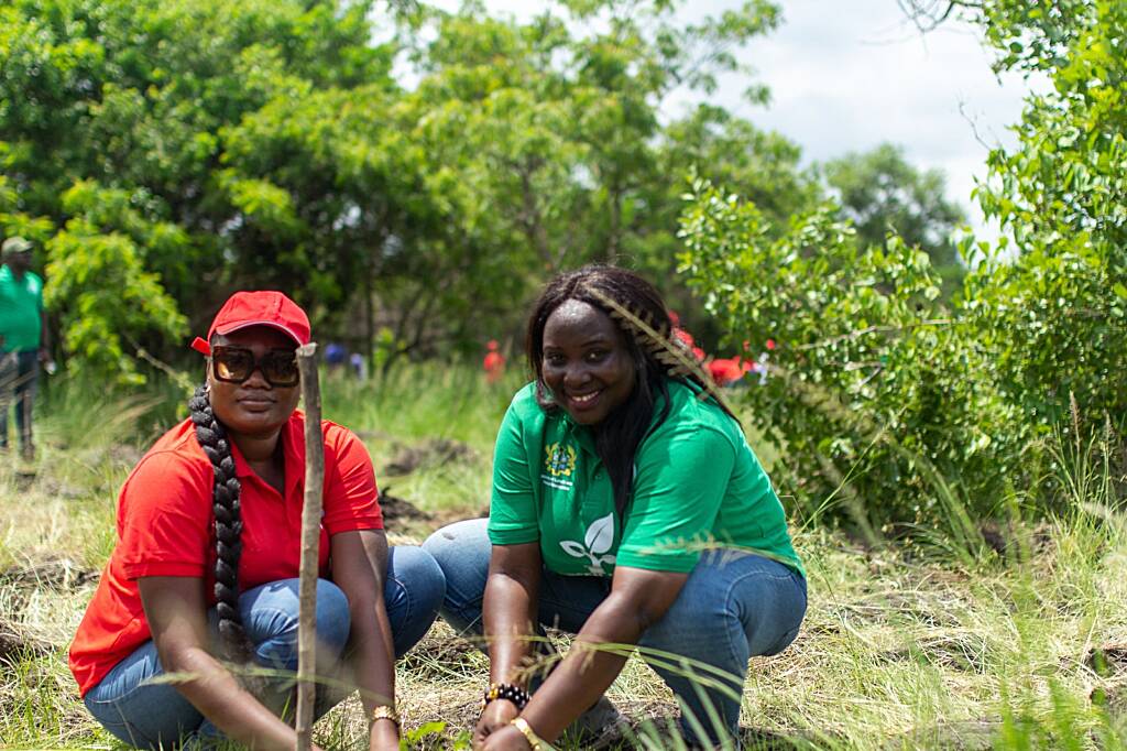 Telecel Ghana Employee Volunteers Plants Over 5000 Trees in Massive Reforestation Effort