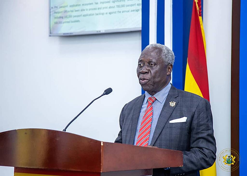 Go for your printed passports; it costs a fortune to print – Osafo-Marfo tells 86,000 Ghanaians