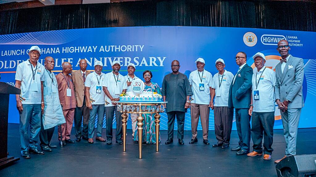 Ghana Highway Authority launches 50th Anniversary, unveils Anniversary Logo